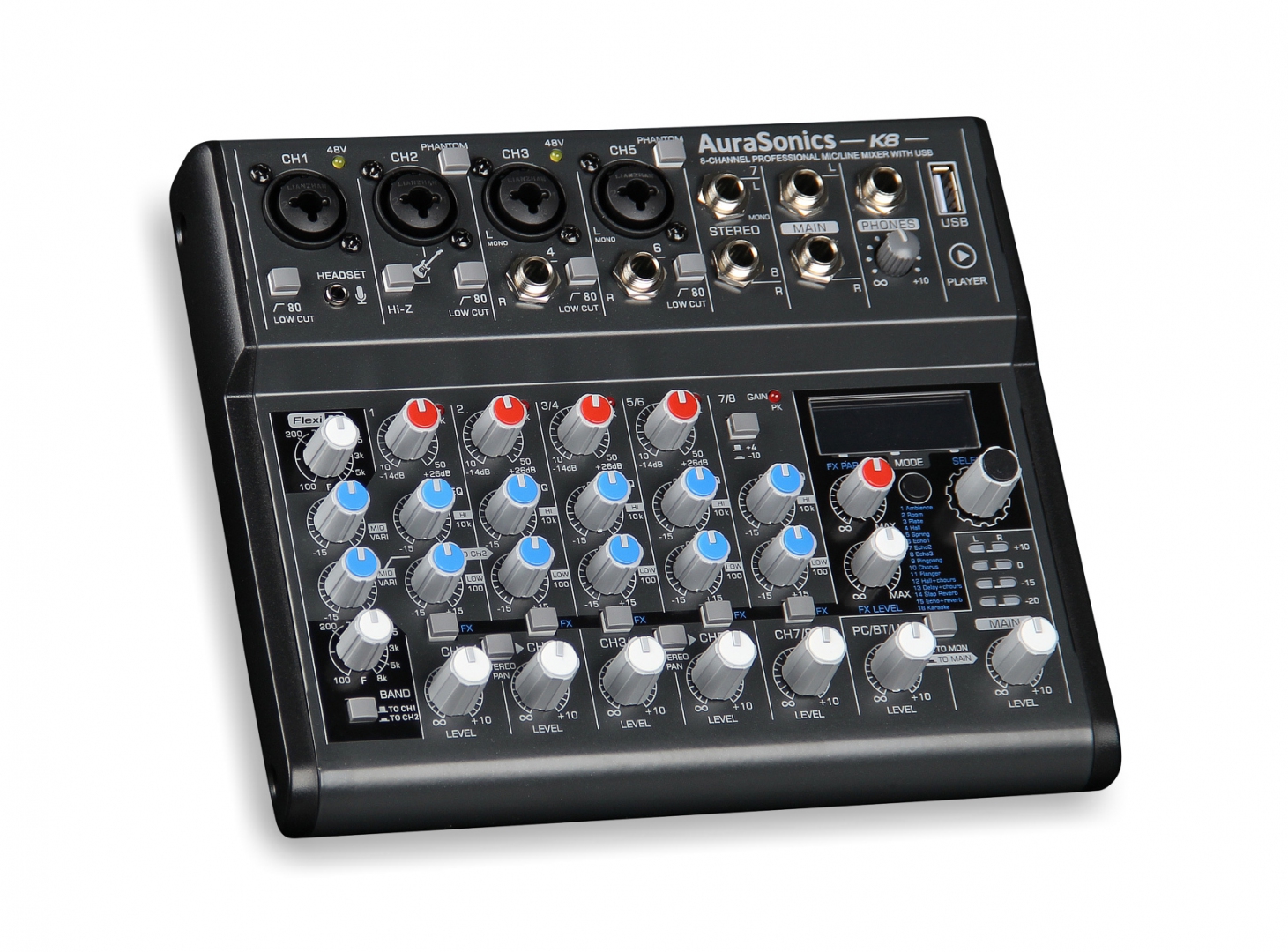 AuraSonics K8 компактный микшерный пульт в Кемеровской области